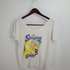 Thrashed Cotton On 14 Shepherd Court Disney‎ Sleeping Beauty Princess Graphic